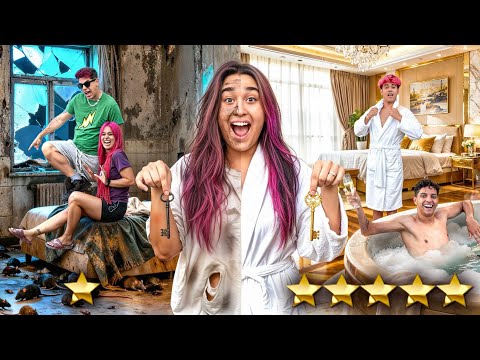 HOTE 1 ESTRELA VS 5 ESTRELAS *Fomos expulsos ? 