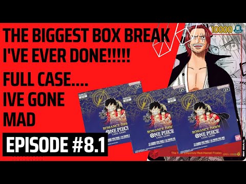 I BOUGHT A CASE... First 3 One Piece OP01 Boxes