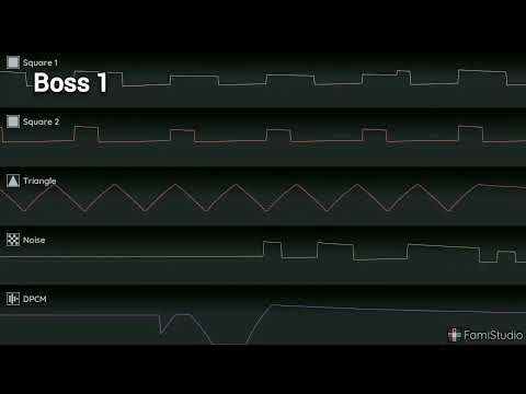 an NES/famicom game soundtrack i made in famistudio