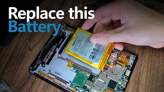 Replacing the battery on a Kindle Voyage - Step by Step How-To Guide | Unscripted Coding