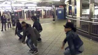 Mindless Behavior Performing Mrs. Right in NYC Subway
