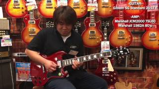 Video thumbnail for G'CLUB TOKYO Gibson SG Standard 2017 T by G'CLUB TOKYO