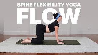 Spine Flexibility Yoga Flow for a Healthy Back & Better Posture #flexibility