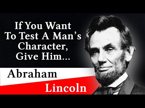 Abraham Lincoln - GREAT QUOTES Everyone Should Know