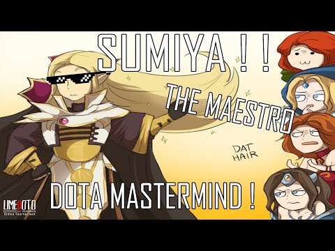 DOTA MASTER MIND ! SUMIYA IN ACTION ! BEST INVOKER IN THE WORLD !