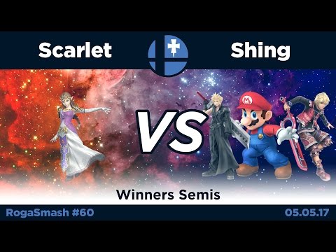 Rogasmash 60 - Scarlet (Zelda) vs Shing (Cloud / Mario / Shulk) - Winners Semis