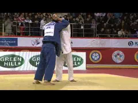 Judo Masters in Almaty 2012: -90kg ILIADIS, Ilias (GRE) - NISHIYAMA, Masashi (JPN)