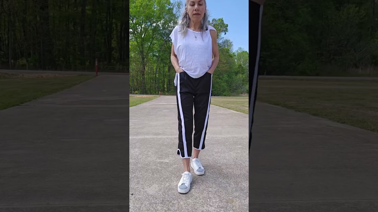 These lightweight pants are comfy and cute!