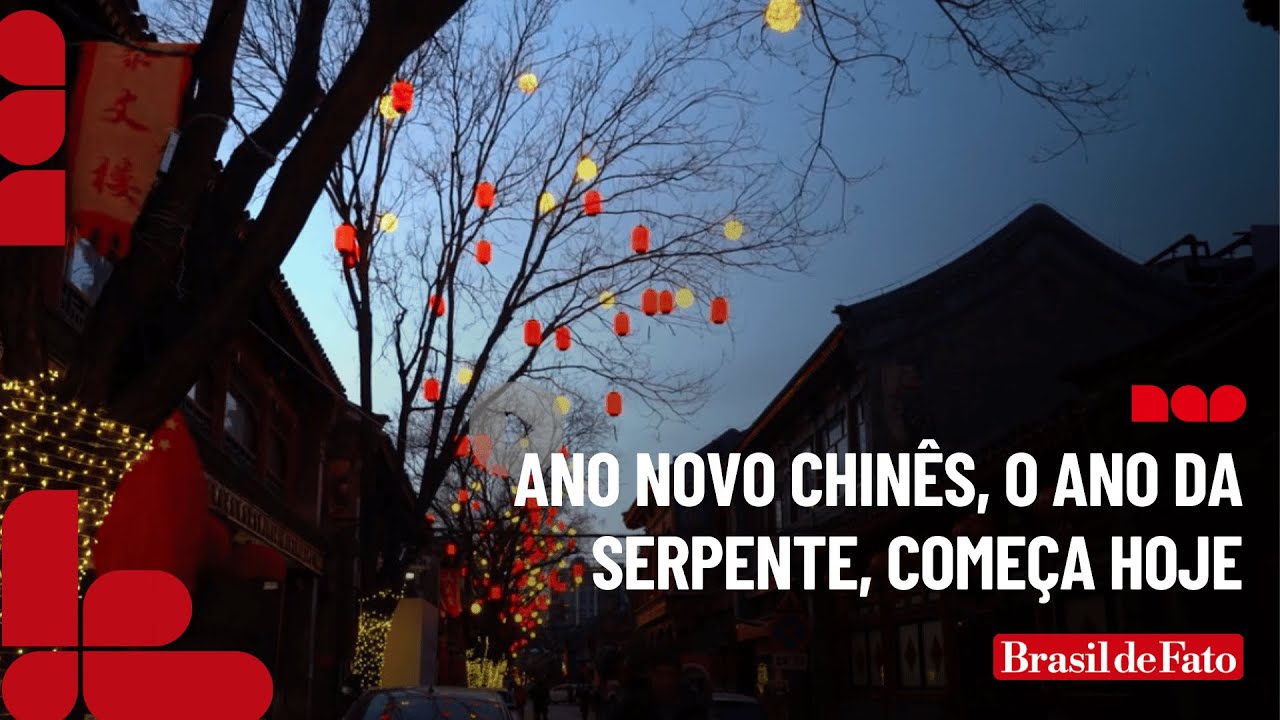 Ano Novo Chinês, o Ano da Serpente, começa hoje (29)