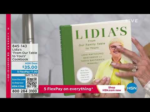 HSN | Lidia's Holiday Kitchen By Lidia Bastianich 10.13.2023 - 12 PM