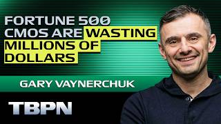 Gary Vee breaking down the midfunnel marketing framework live on air