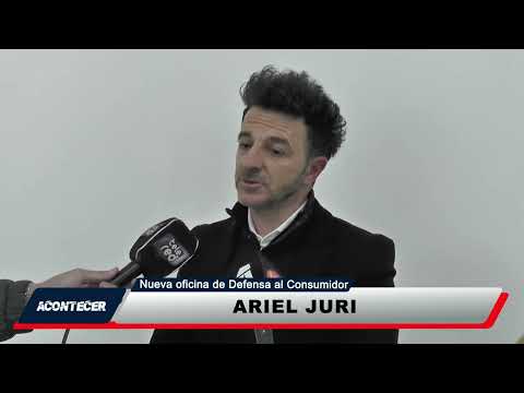 Marcos Juárez: Nueva oficina del Defensa al Consumidor. La palabra de Ariel Juri. Más detalles