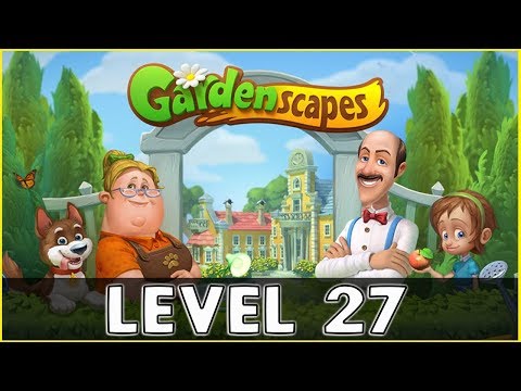 Gardenscapes Level 27 | No Boosters