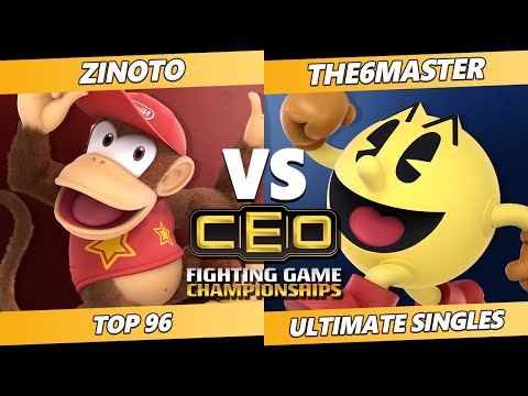 CEO 2021 - Zinoto (Diddy Kong) Vs. The6Master (Pac-Man) SSBU Ultimate Tournament