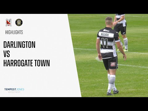 Darlington 0-2 Harrogate Town - Pre-Season Friendly - 2023/24