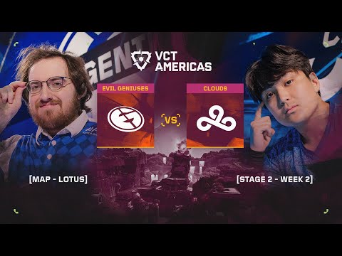 EG vs. C9 - VCT Americas Stage 2 - W2D3 - Map 1