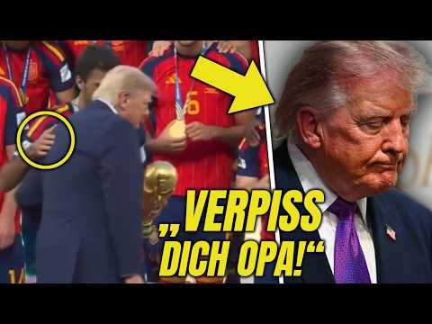 Trump BLAMIERT Sich LIVE Im WM-Finale Und Die Welt LACHT!