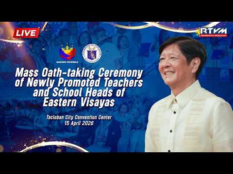 Mass Oath-taking Ceremony of Newly Promoted Teachers and Principals of Eastern Visayas