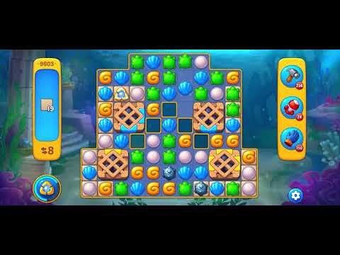 Fishdom level 9603 no boosters フィッシュダム ノーマル