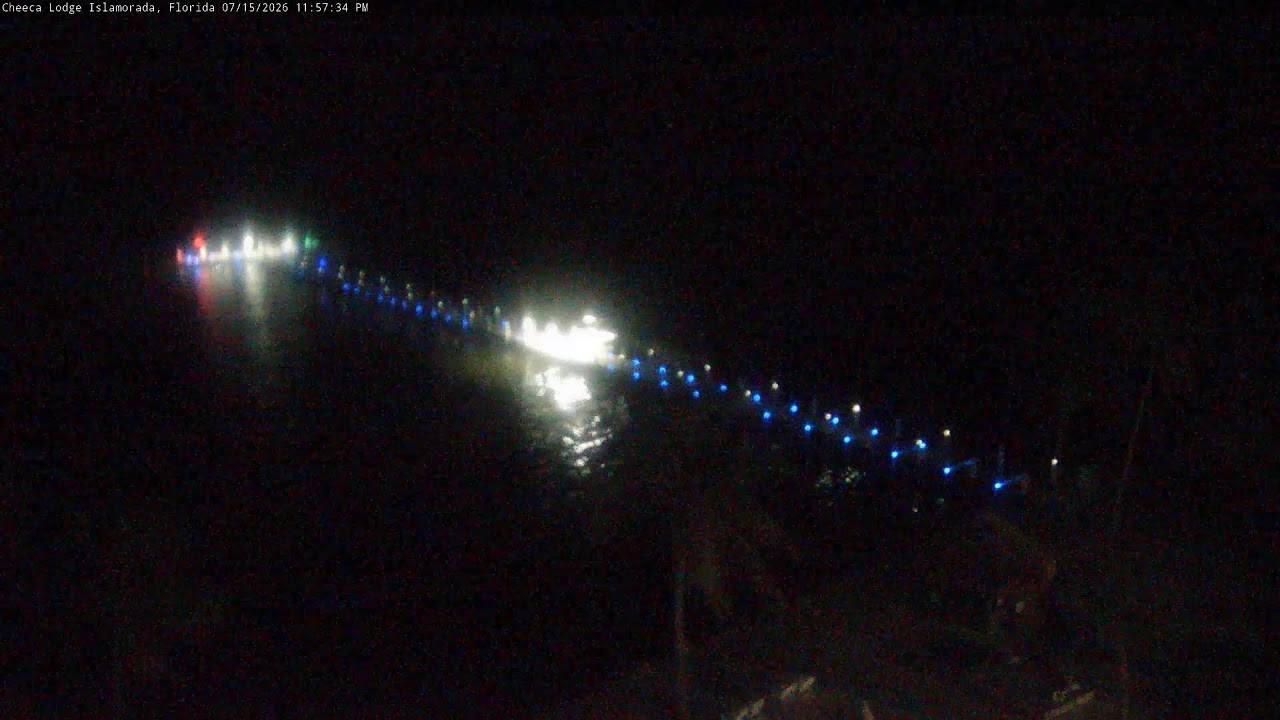 Live webcam view of Cheeca Lodge Pier & Beachfront