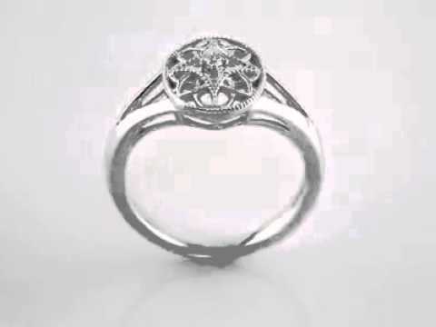 0.025 ct Oval Diamond Ring - 275,00 Euro