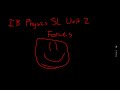 IB Physics SL Unit 2 Forces Practice Problems STEP BY STEP
