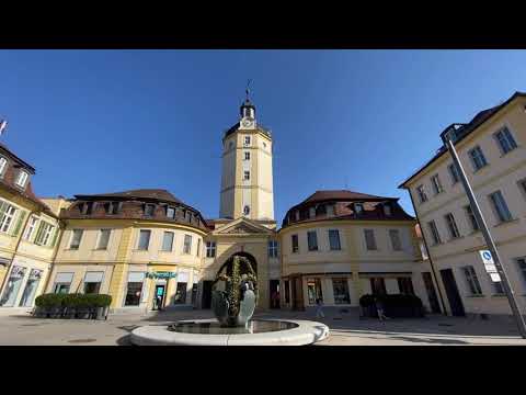 Osterbrunnen in Ansbach