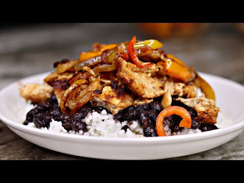The BEST Chipotle Chicken Bowl Recipe With Cilantro Lime Rice
