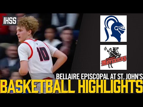 Bellaire Episcopal at St. John&#039;s - 2023 Week 22 Basketball Highlights