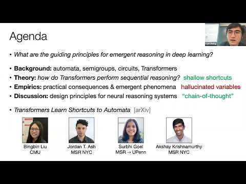 Cyril Zhang | How do Transformers reason? First principles via ...