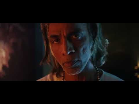 Trailer montage — elevators, kitchens, alleyway chases; the cue switches drive the edits