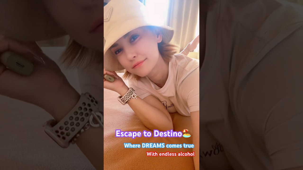 Quick getaway to Destino beach resort🌴 #mariaozawaofficial #beach