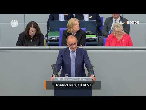 #Merzrede am 07.07.2023 im Deutschen Bundestag
