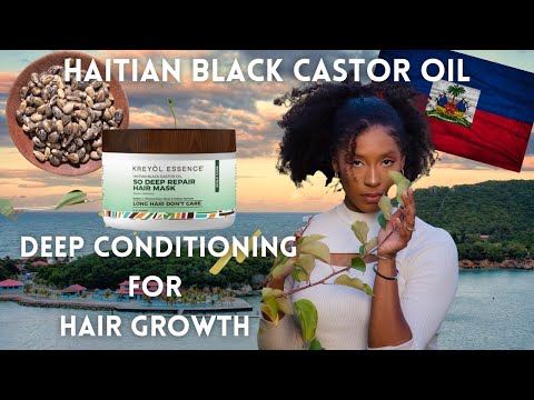 KREYOL ESSENCE |The Best HAITIAN Black Castor Oil Deep...