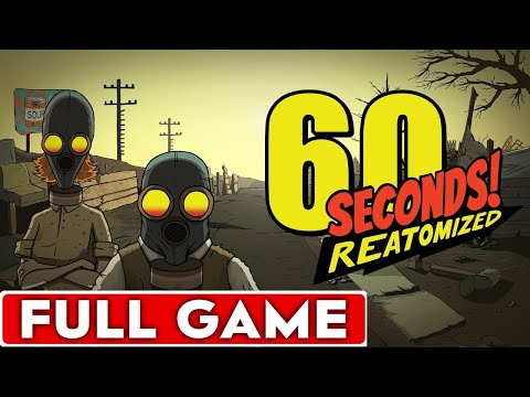 60 Seconds! Reatomized Full Game Walkthrough Longplay - YouTube