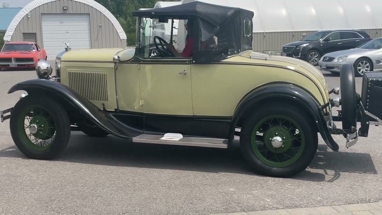 **SOLD  By Auction** 30 years family owned 1930 Ford Model A Roadster Standard 3-Speed Manual Type 40B