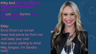 Look At Me I’m Sandra Dee Glee Lyrics
