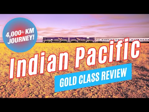 INDIAN PACIFIC Gold Class Review, Perth to Sydney, Australia | Twin Cabin, Dining & Excursions