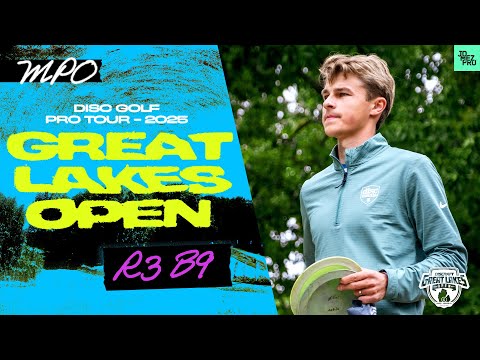2025 Discraft Great Lakes Open | MPO R3B9 | Heimburg, McBeth, Buhr, Anttila | Jomez Disc Golf