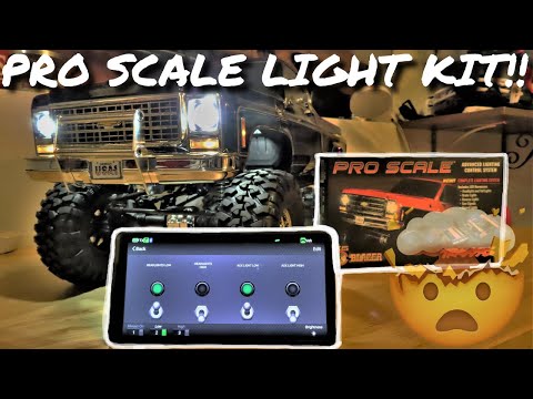 *STEP BY STEP HOW TO* : K10 High Trail / K5 Blazer Pro Scale light kit install!