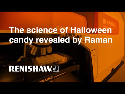 The science of Halloween candy revealed by Raman spectroscopy
