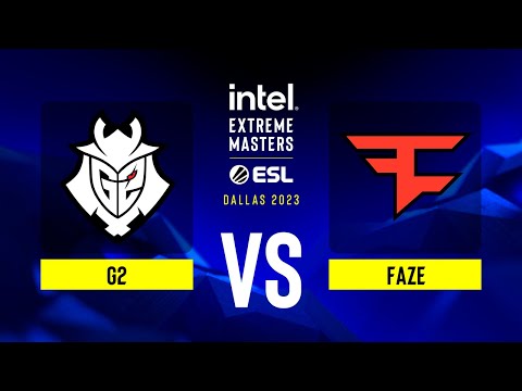 G2 vs. FaZe - Map 2 [Inferno] - IEM Dallas 2023 - Quarter-final