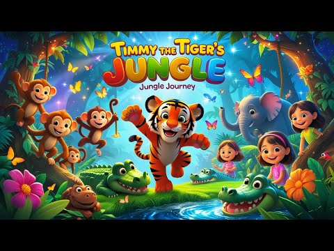 Timmy the Tiger’s Jungle Journey - New Rhythm | Kids Song | Nursery Rhymes