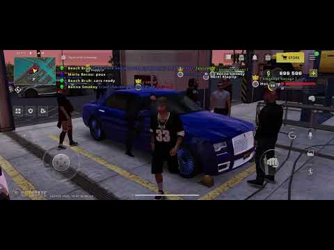 Greek maffia family visiting smokey's garage 