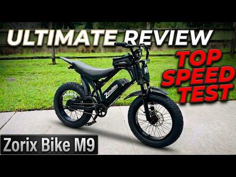 Zorix Bike M9 Ultimate Review: Top Speed Test and Off-Road