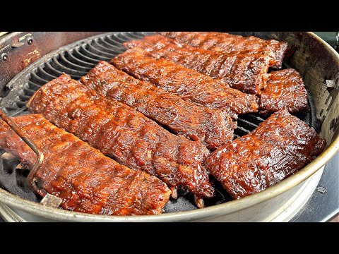 3-2-1 RIBS FROM THE KETTLE GRILL - The classic with guaranteed success