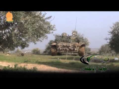 برومو يظهر بعض المشاركات العسكرية للقائد الثوري لألوية أحفاد الرسول مثقال العبد الله