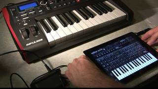Video thumbnail for Ipad 2 Demo Connecting Novation Impulse 25 by Synth Universe