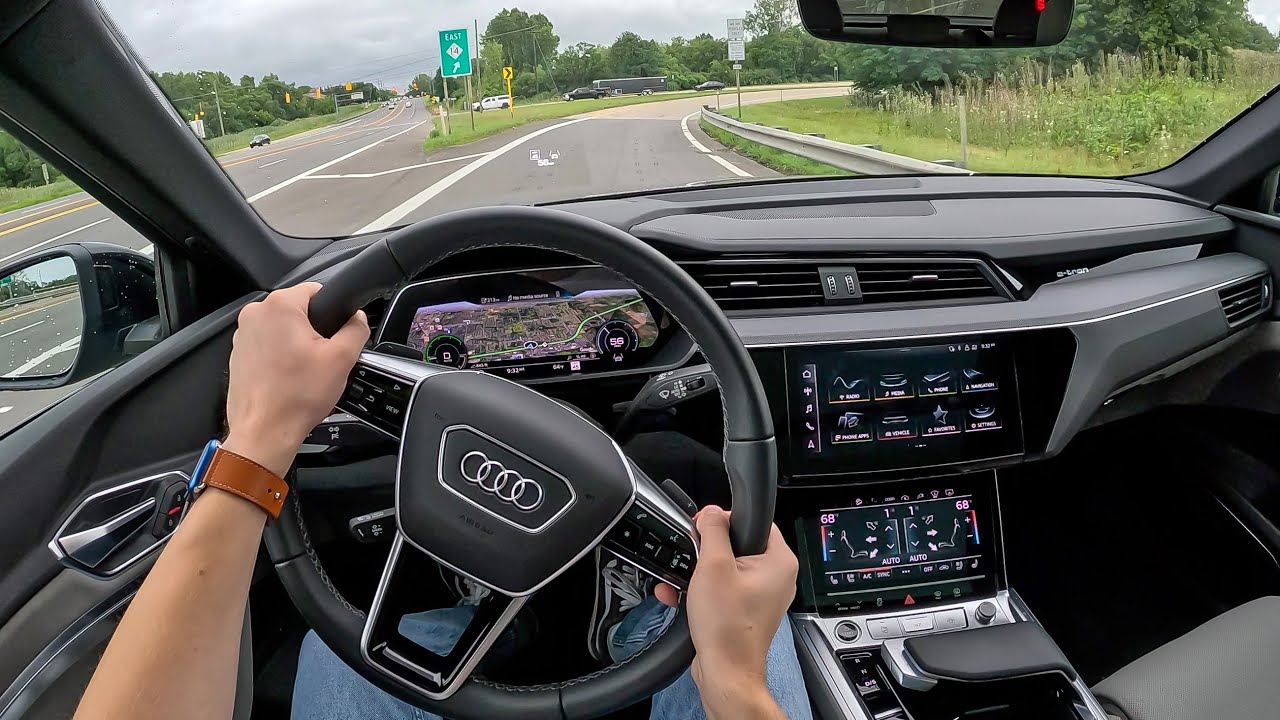 2024 Audi Q8 Sportback e-tron - POV Test Drive (Binaural Audio)