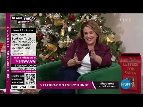 HSN | EcoFlow Power Station - Black Friday Countdown 11.23.2022 - 06 PM